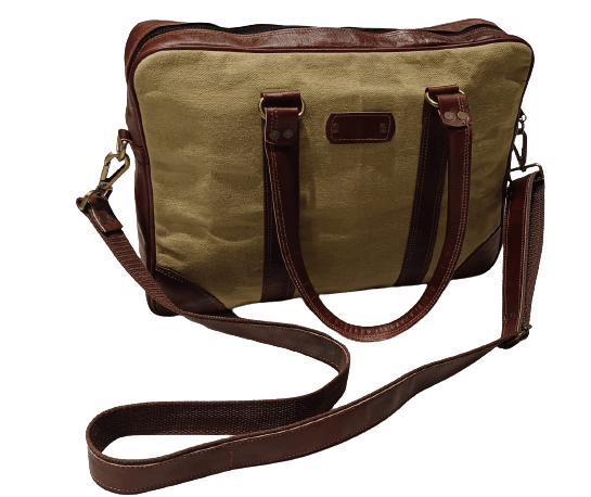 Ganpati Enterprise  Handmade Leather Laptop Bag