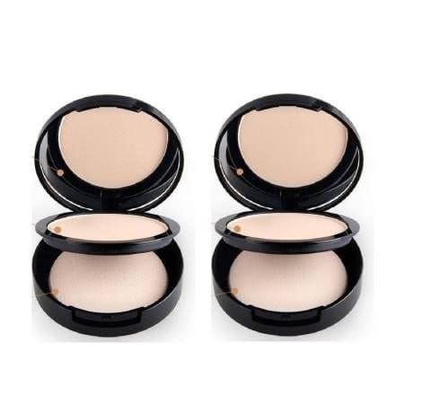 Elecsera 2IN1 PREFECT MATTE FINISH LONG LASTING OIL FREE PRESSED COMPACT Compact Pack Of 2 Compact (Skin, 24 g)