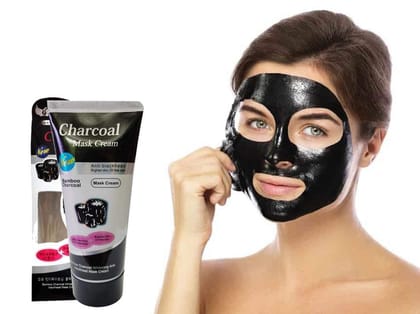 Elecsera Charcoal Anti-Blackhead Peel Off Cream - 130gm