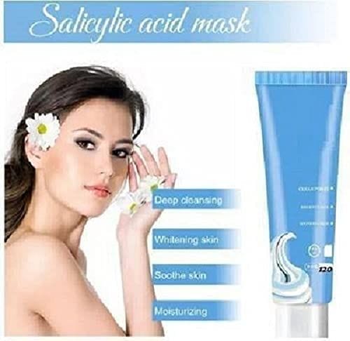 Elecsera Ice Cream Face Mask Moisturizing Hydrating Mask Fading Blain Mark Cleaning Pores Mask Blackhead Remover Mask (120 ml)