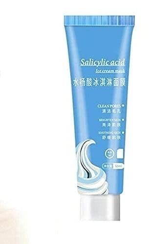 Elecsera Ice Cream Mask Acne Moisturizing Smear Mask Blackheads Remover Mask Cleansing & Shrinking Pores