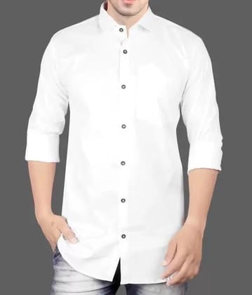 Men Slim Fit Solid Casual Shirt Men Slim Fit Solid Casual Shirt