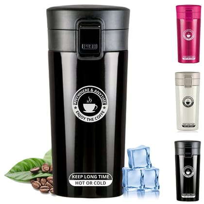viva Smart Double Wall 300ML Vacuum Insulated Stainless Steel Tea Coffee Mug Thermos Flask Travel Mug - Tumbler with Flip Lid Mesh Filter Hot and Cold for 5 Hours viva Smart Double Wall 300ML Vacuum Insulated Stainless Steel Tea Coffee Mug Thermos Flask Travel Mug - Tumbler with Flip Lid Mesh Filter Hot and Cold for 5 Hours