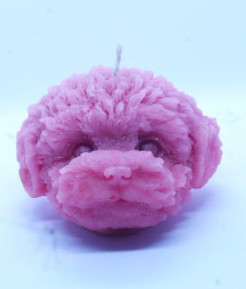 Bees Wax Dog Face Designer Candle-Pack of 2 Bees Wax Dog Face Designer Candle-Pack of 2