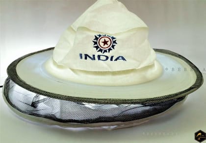 Beeready Beekeeping Cap / Bee Veil (Pack of 2) - Millitary | Face Protection from Honey Bee Stings | Essential beekeeping equipment