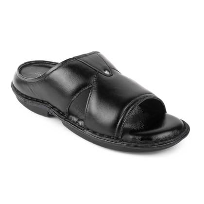 FEATHER LEATHER Men's Genuine Leather Comfortable & Fashionable Sandals & Slippers | Casual Indoor/Outdoor/Chappal | Flat Flip Flops Slippers With Strap FEATHER LEATHER Men's Genuine Leather Comfortable & Fashionable Sandals & Slippers | Casual Indoor/Outdoor/Chappal | Flat Flip Flops Slippers With Strap