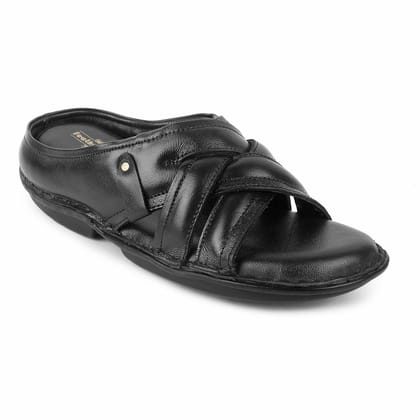 FEATHER LEATHER Men's Genuine Leather Comfortable & Fashionable Flip Flops Slipper | Casual Indoor / Outdoor / Cross Strip Chappal FEATHER LEATHER Men's Genuine Leather Comfortable & Fashionable Flip Flops Slipper | Casual Indoor / Outdoor / Cross Strip Chappal
