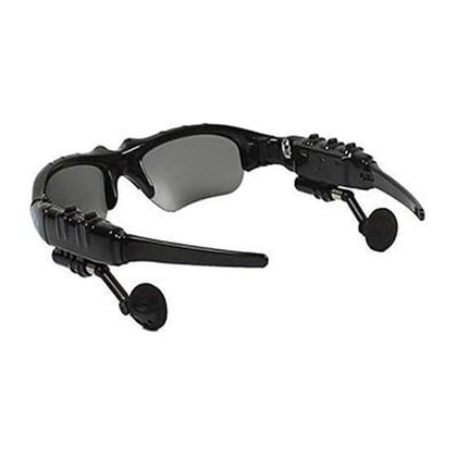 Ekdant Portable Wireless Bluetooth Sunglasses For Men Headphones With Polarized Lenses & Stereo Sound Feature (Black)