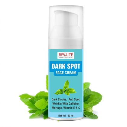 BECUTE Professional Dark Spot Face Cream with Moringa for Dark Circles & Blemish Removal 50 mL BECUTE Professional Dark Spot Face Cream with Moringa for Dark Circles & Blemish Removal 50 mL