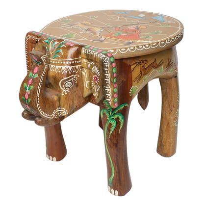 The Cocotier® Elephant Endurance end Table: Sturdy Surface for Drinks, Books, etc. Brown Floral Art Wood Plant Stand/Foot Stool or Side Table for Home/Office/Bedroom (L:36xW:27xH:30cm).… The Cocotier® Elephant Endurance end Table: Sturdy Surface for Drinks, Books, etc. Brown Floral Art Wood Plant Stand/Foot Stool or Side Table for Home/Office/Bedroom (L:36xW:27xH:30cm).…