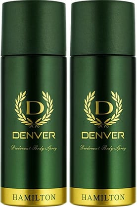 Denver Hamilton Deodorant Body Spray - 150 ML | Long Lasting Deo for Men