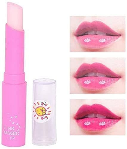Elecsera Pink Magic Lipbalm Strawberry (Pack of: 1, 10 g)
