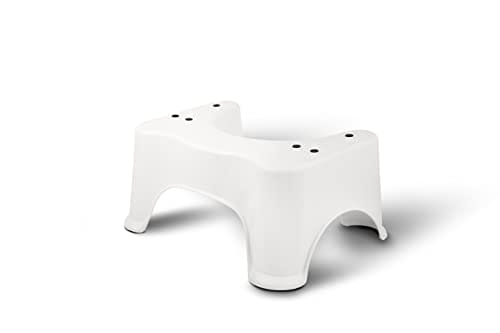OMP Easy Potty Motion Stool, Anti Constipation, Acupuncture, Deluxe White