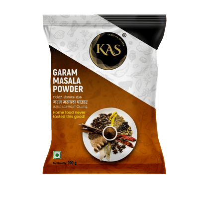 KAS Garam masala Powder - Pack of 5, 200gm each