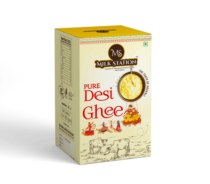 MilkStation Desi Ghee 1 litre CEKA Pack| Made Traditionally from Makkhan (Butter) | Ghee for Better Digestion and Immunity MilkStation Desi Ghee 1 litre CEKA Pack| Made Traditionally from Makkhan (Butter) | Ghee for Better Digestion and Immunity
