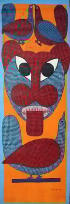 Tribes India Handmade Painting Gond 1TPNGNDMP02325