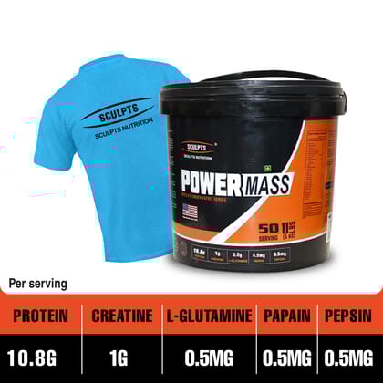 Sculpts Nutrition Power Mass 5kg Sculpts Nutrition Power Mass 5kg