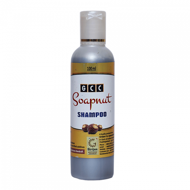 Natural Handmade Soanpnut Shampoo 100ml Bottle