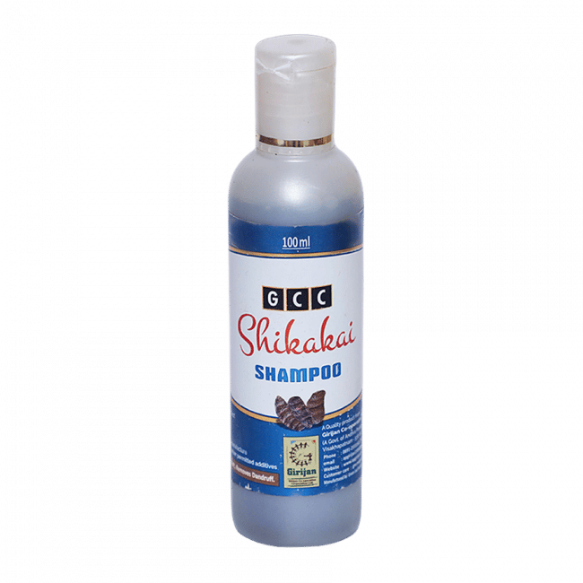 Natural Handmade Shikakai Shampoo 100 ml Bottle