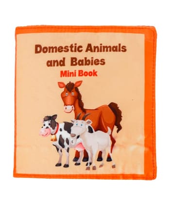 Skyculture� Farm Animals Mini Cloth Book - English Language, Soft Fabric Toy Book for Early Learning Skyculture� Farm Animals Mini Cloth Book - English Language, Soft Fabric Toy Book for Early Learning