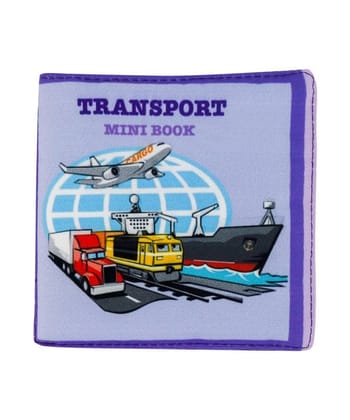 Skyculture� Transport Mini Cloth Book - English Language, Soft Fabric Toy Book for Early Learning Skyculture� Transport Mini Cloth Book - English Language, Soft Fabric Toy Book for Early Learning