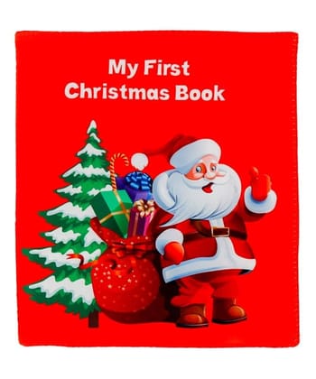 Skyculture� My First Christmas Soft Cloth Book for Babies, Baby Learning Fabric Book, Early Education Toy, Lightweight and Foldable Gift for Babies Infants Toddlers Skyculture� My First Christmas Soft Cloth Book for Babies, Baby Learning Fabric Book, Early Education Toy, Lightweight and Foldable Gift for Babies Infants Toddlers