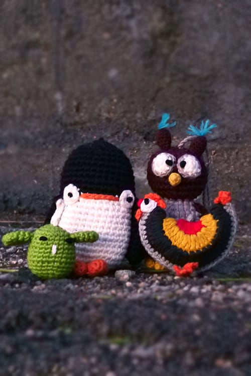 Soft toys handmade Bird