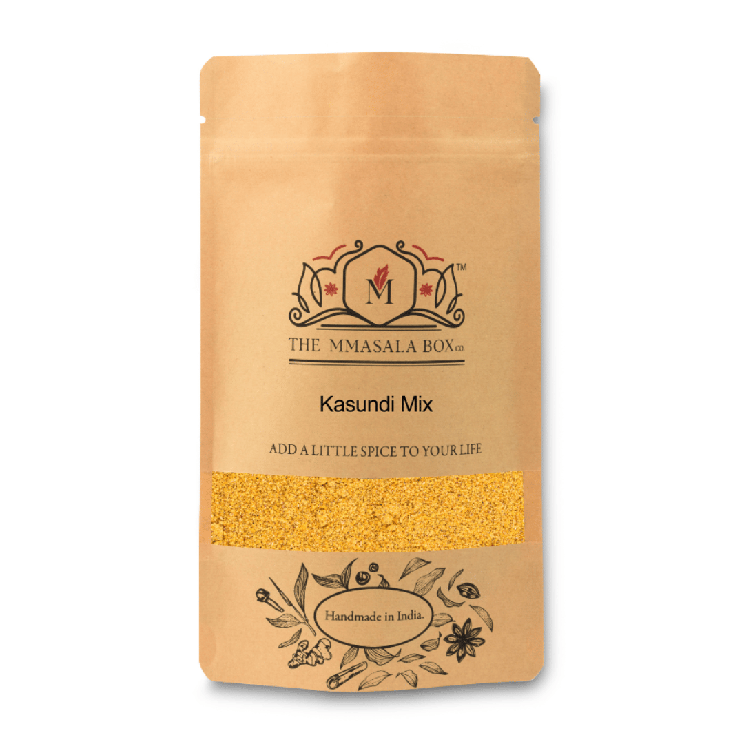 The Masala Box Co. Kasundi Mustard Marinade: Authentic Indian Spicy Mustard Powder Blend