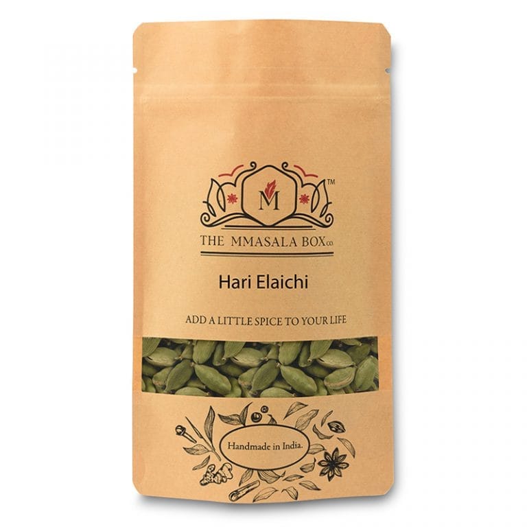 The Mmasala Box Co. Premium Hari Elaichi Green Cardamom Pods, Aromatic Whole Spice 8mm Kerala 100gm