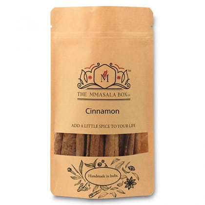 The Mmasala Box Co. Premium Ceylon Cinnamon Sticks - Authentic Indian Spice 50 gm x 2 pouches