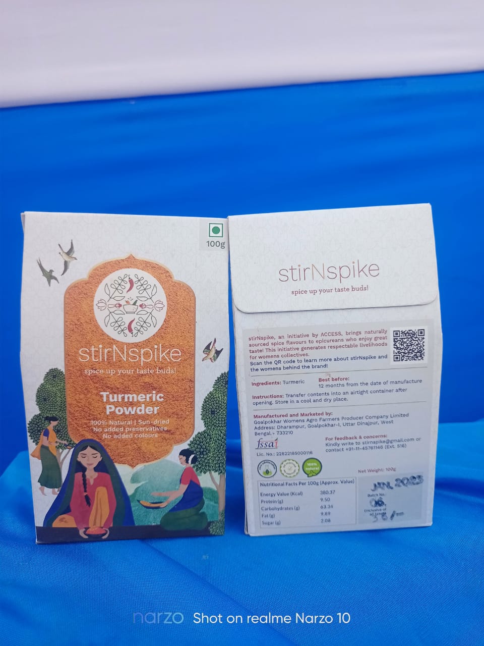 GramyaShakti Organic Turmeric Powder