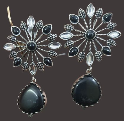 German Silver Oxidized Beautiful earrings German Silver Oxidized Beautiful earrings
