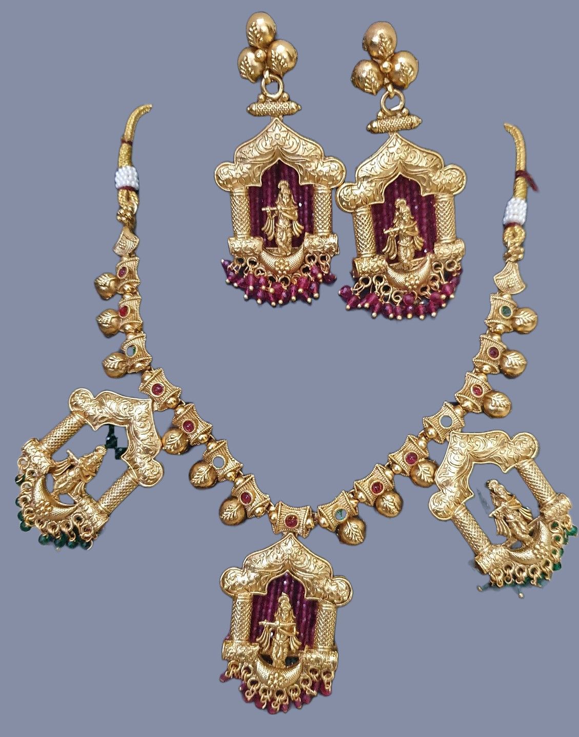 Temple Brass Beautiful Necklace