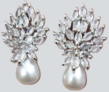 American Diamond Peral Stud American Diamond Peral Stud