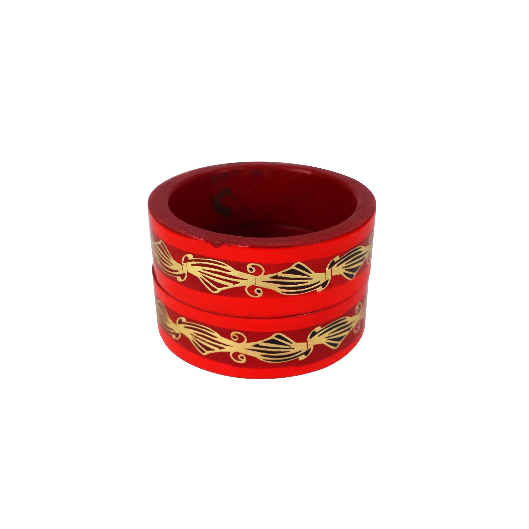 FHS Rajasthani Flowers Design - Maroon