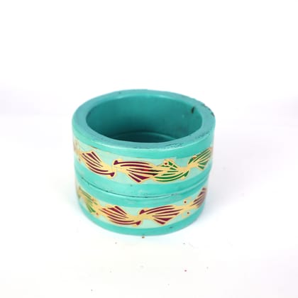 FHS Rajasthani Flowers Design Sky Blue FHS Rajasthani Flowers Design Sky Blue