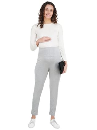 KOI Maternity Leggings (L, Grey)