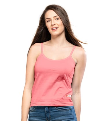 NRG Womens Cotton Assorted Colour Folding Slips ( Pack of 1 Peach ) L11 Camisole