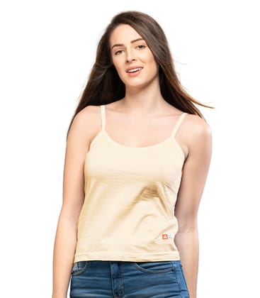 NRG Womens Cotton Assorted Colour Folding Slips ( Pack of 1 Skin ) L11 Camisole