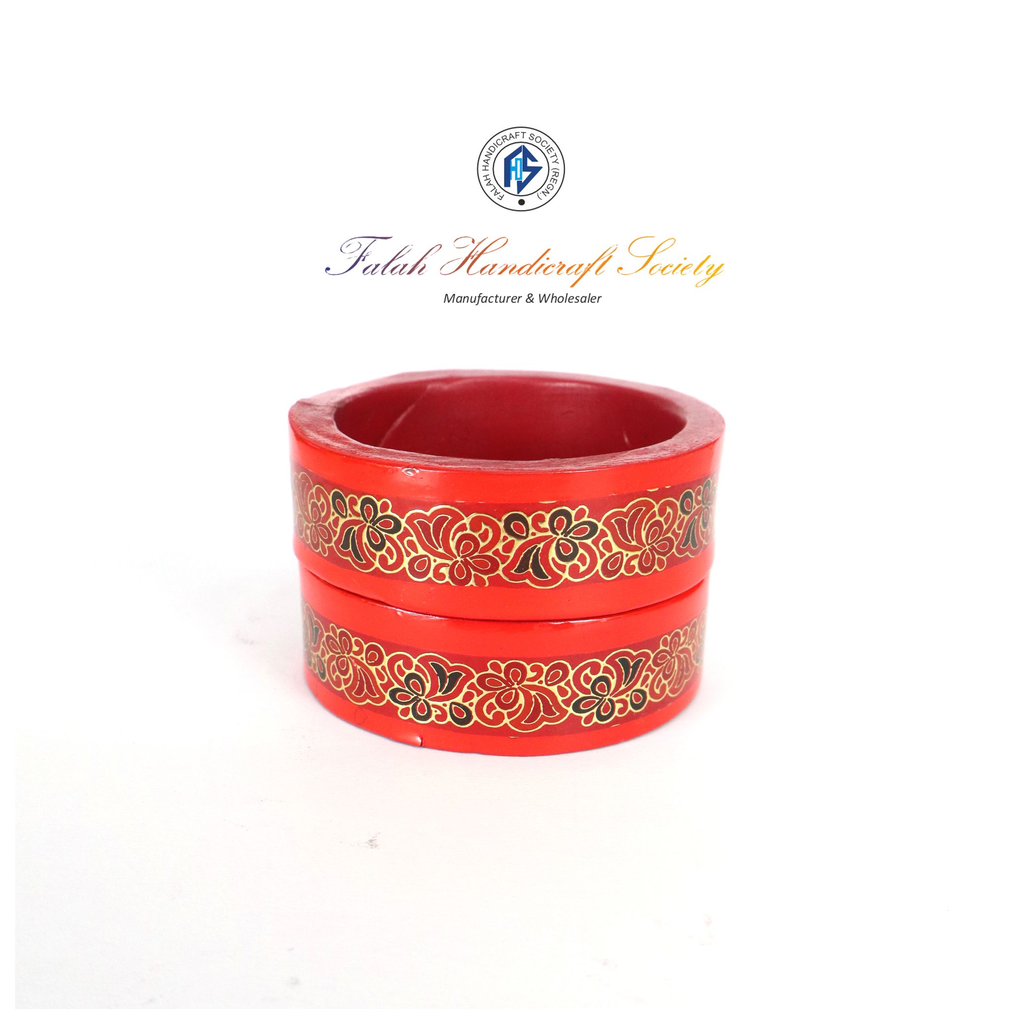 FHS Traditional Handmade Flowers Design  Peach Colour