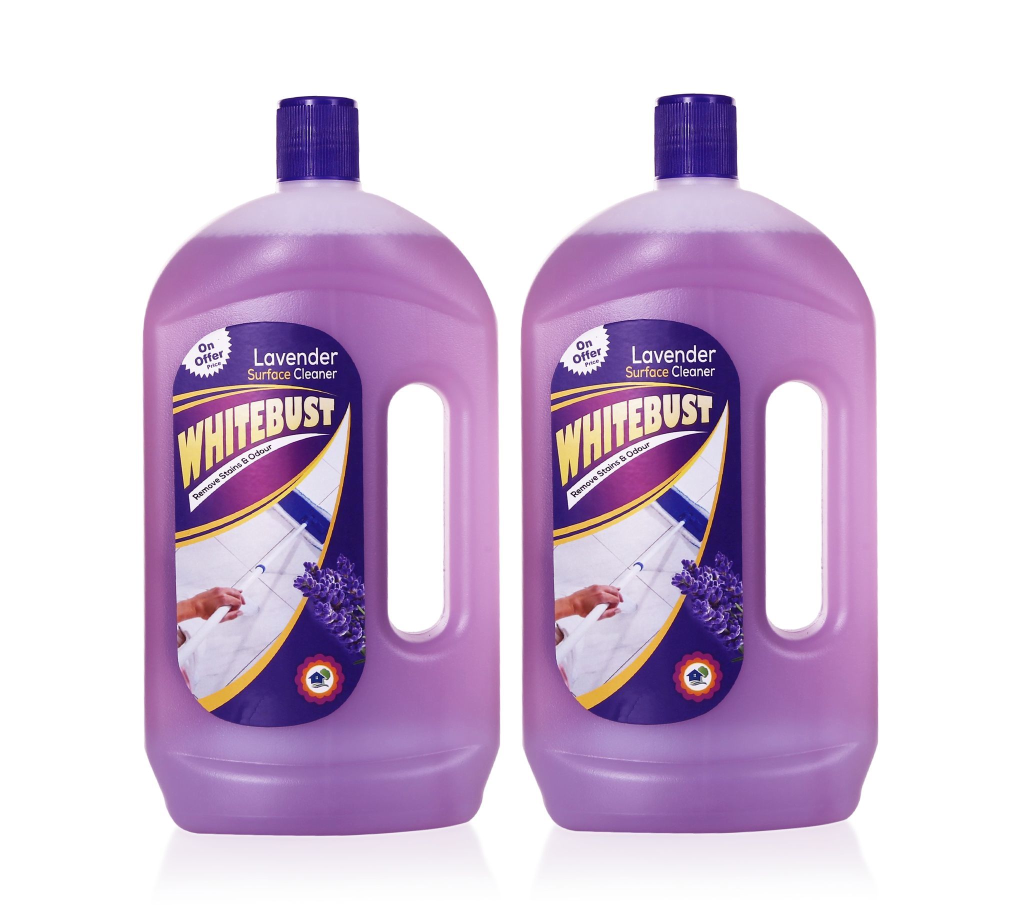 Whitebust Floor Cleaner Lavender 975ml Pack of 2