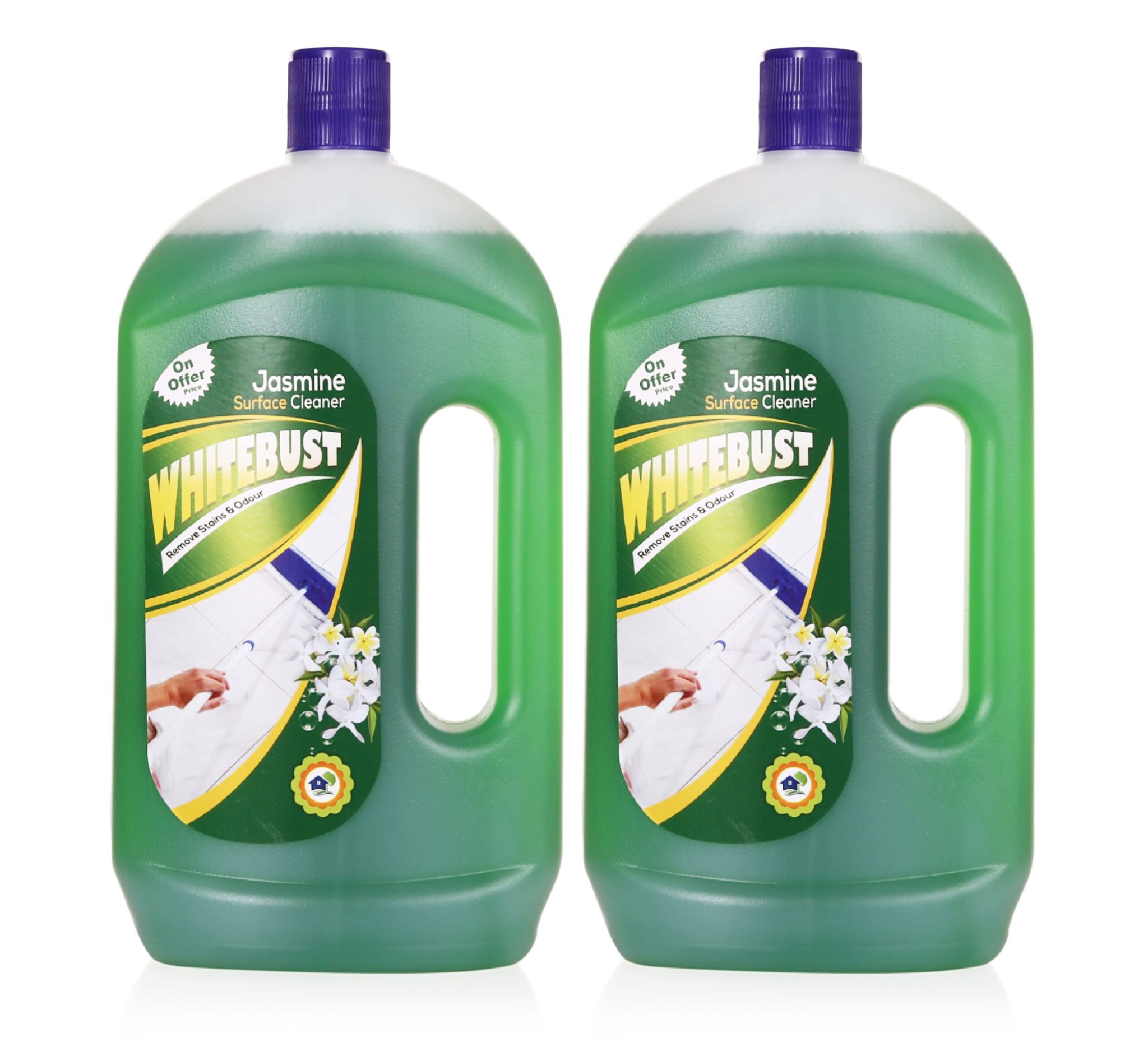 Whitebust Floor Cleaner Jasmine 975ml Pack of 2