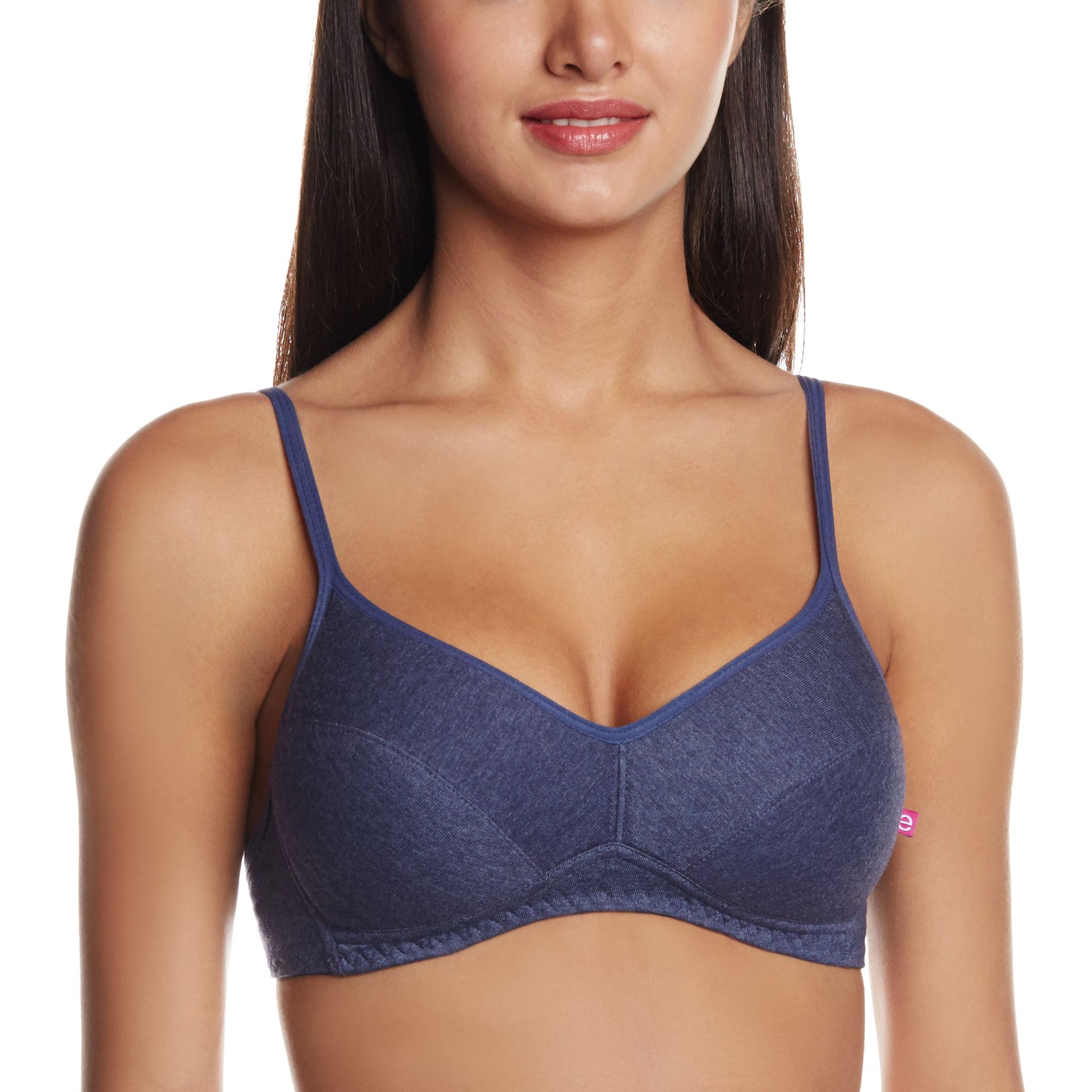 Enamor Women's Non-Wired Bra -32C (Crown Blue)