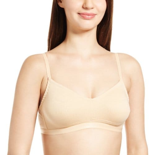 Enamor Women's Non-Wired Bra -38B (Skin)