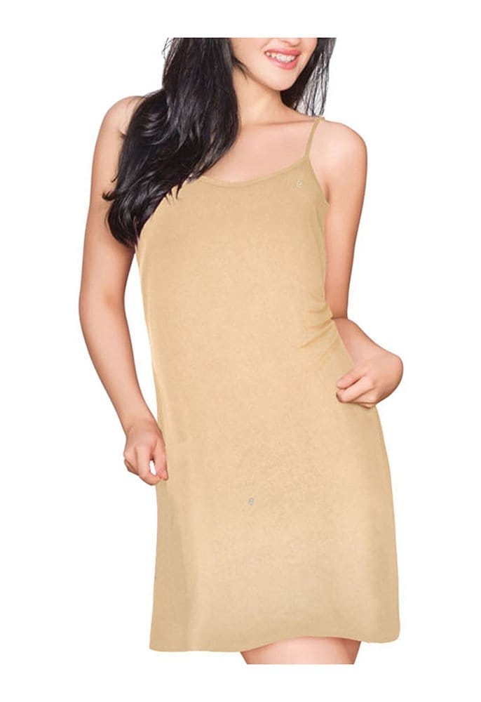 Enamor Women's Chemise (Beige, M)