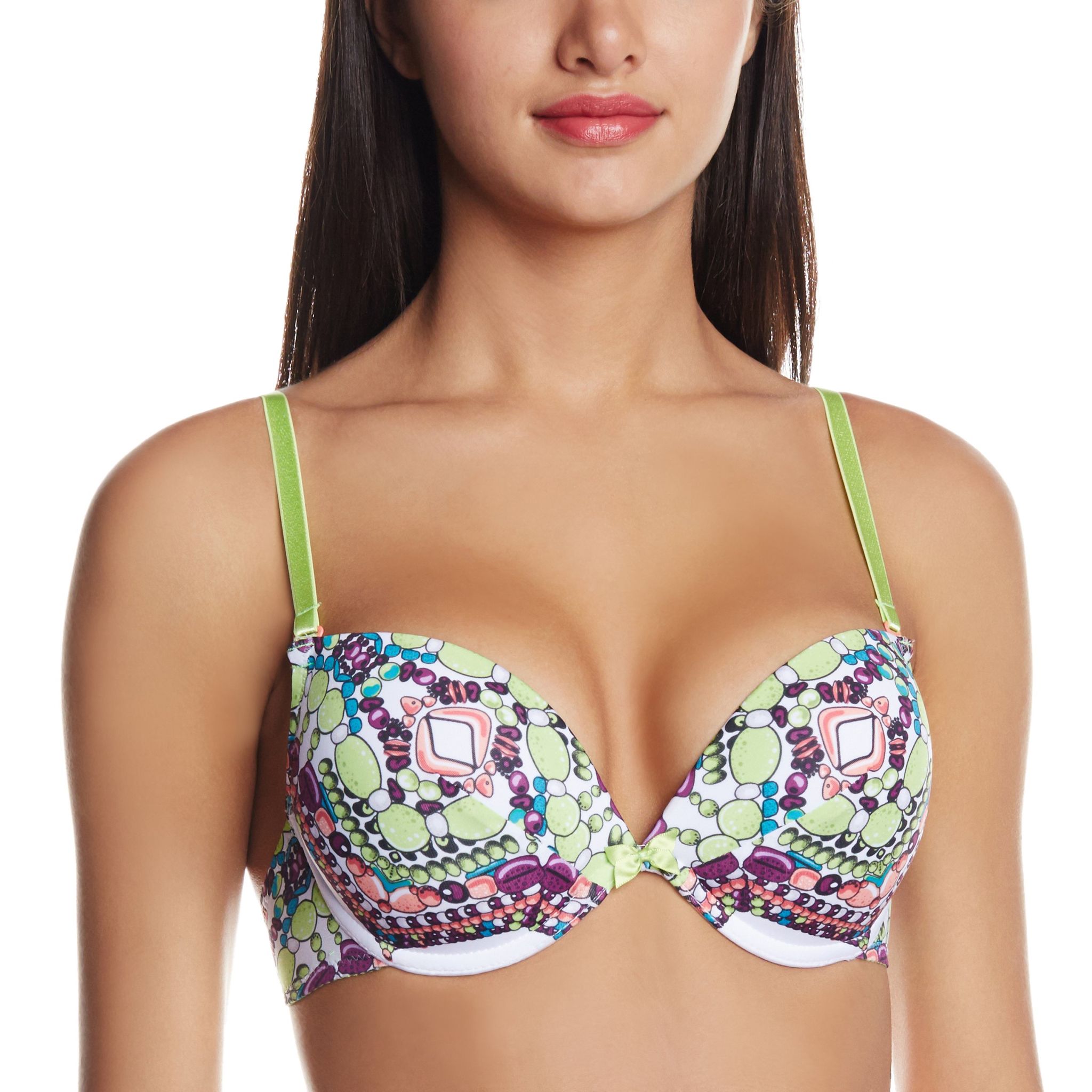 Enamor Pistachio Padded Wired Bra - 34B