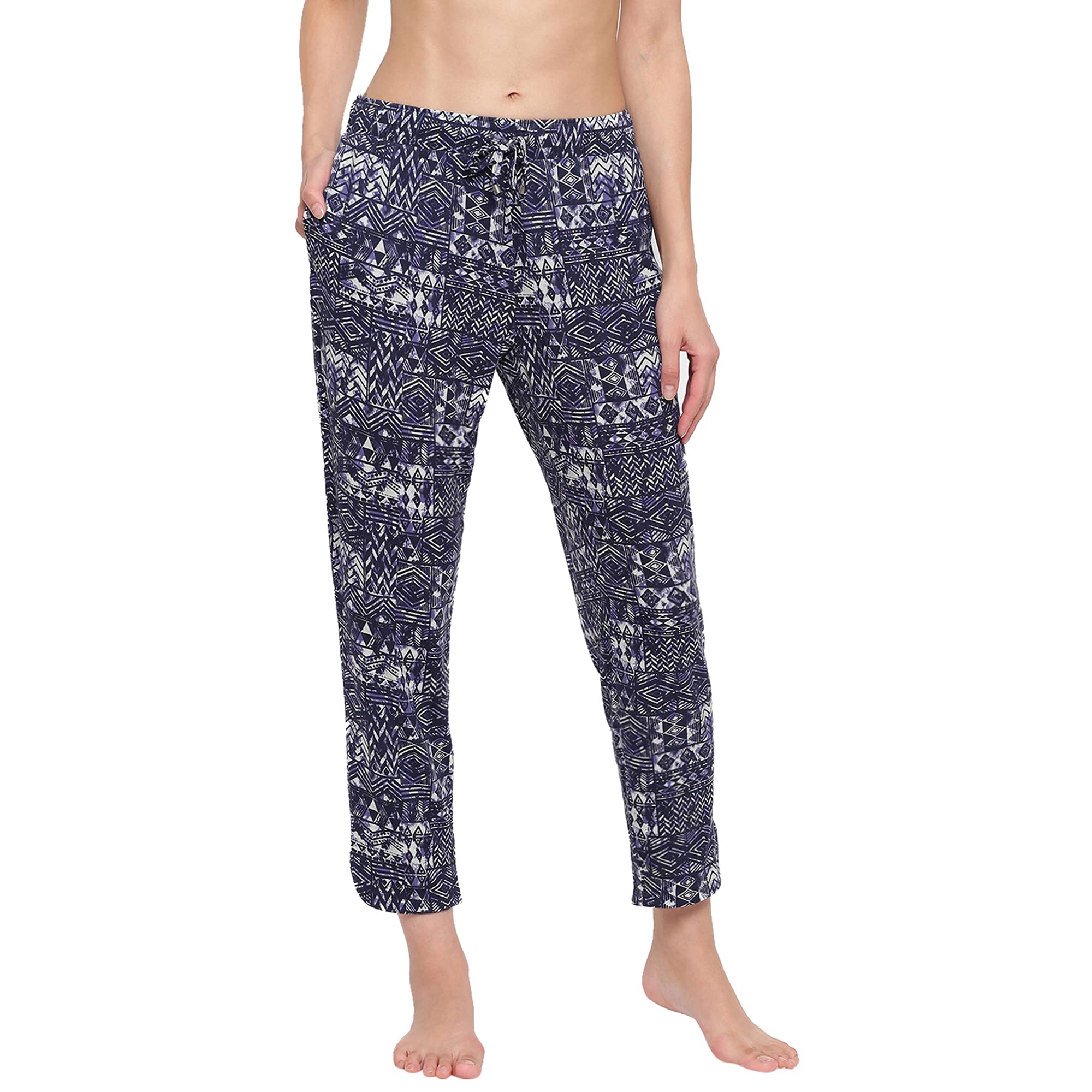 Enamor Essentials E048 Women�s Relaxed Fit Printed Lounge Pants