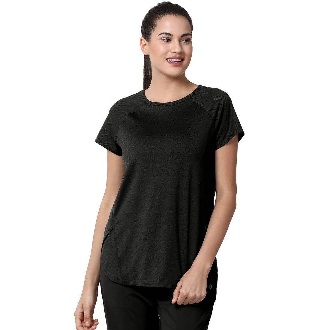 Enamor EA69 Spin with Me Tshirt Jet Black