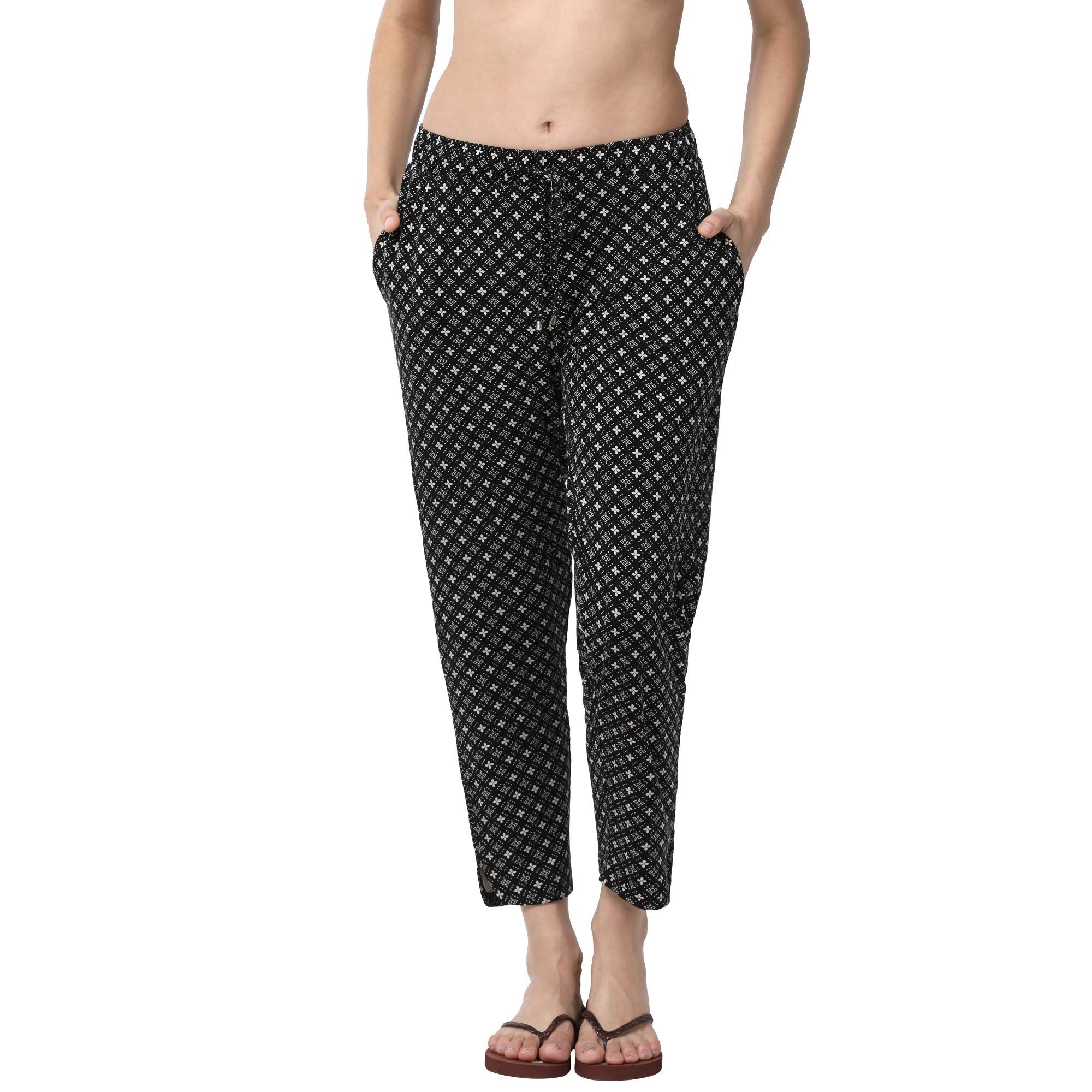 Enamor Essentials E048 Women�s Relaxed Fit Printed Lounge Pants
