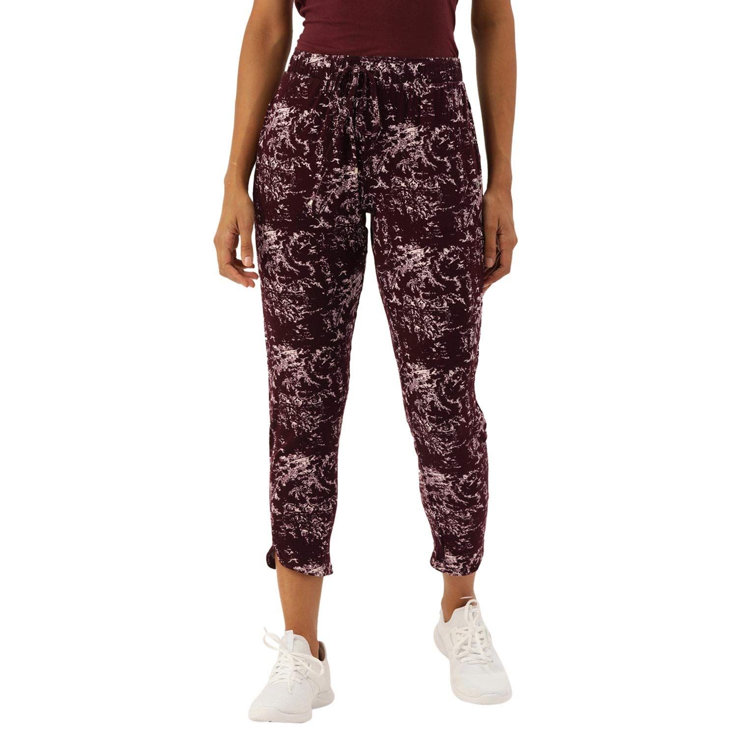 Enamor Essentials E048 Women�s Relaxed Fit Printed Lounge Pants